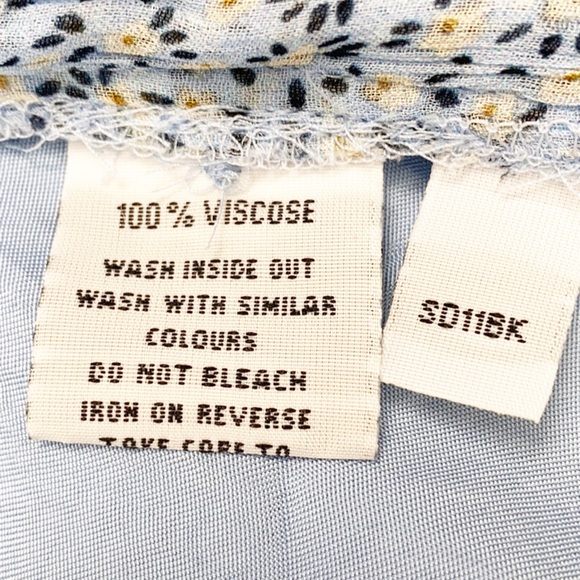 Ghost London Felicia Georgette Tiered Midi Skirt - Picture 11 of 14